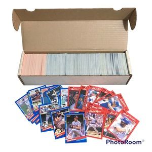 826 Count Box Donruss Baseball Cards 1990-1991